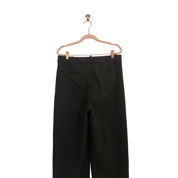 NWT J. Crew Wide-Leg Trouser In Four-Season Stretch Black 10 - Picture 7 of 12